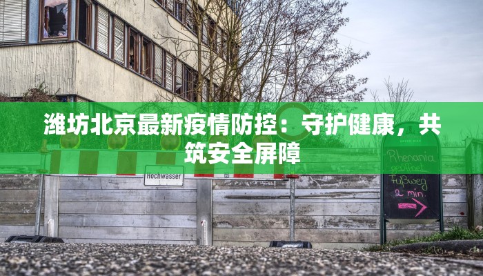 潍坊北京最新疫情防控：守护健康，共筑安全屏障