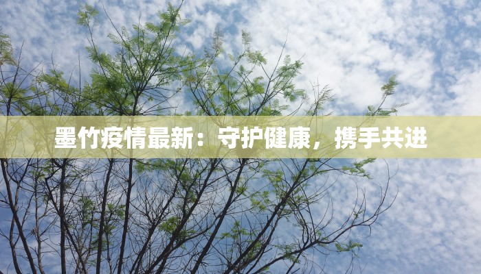 墨竹疫情最新:守护健康,携手共进 墨竹疫情最新:守护健康,携手共进