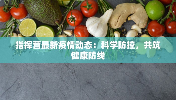 指挥营最新疫情动态:科学防控,共筑健康防线 指挥营最新疫情动态:科学防控,共筑健康防线